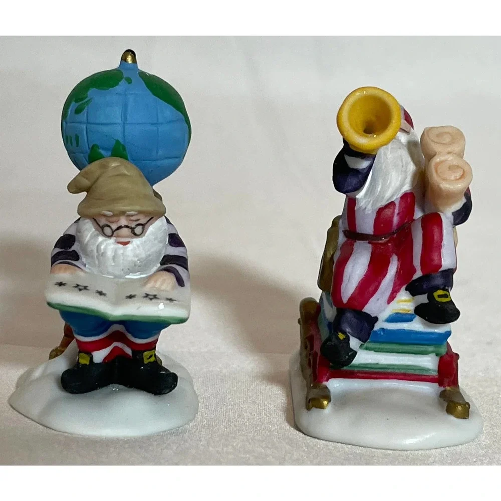 Department 56 Heritage Village Collection Charting Santa’s Course EUC